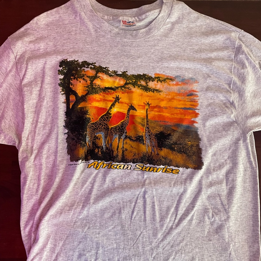 94’ Hanes Graphic T with Africa Graphic
XL
